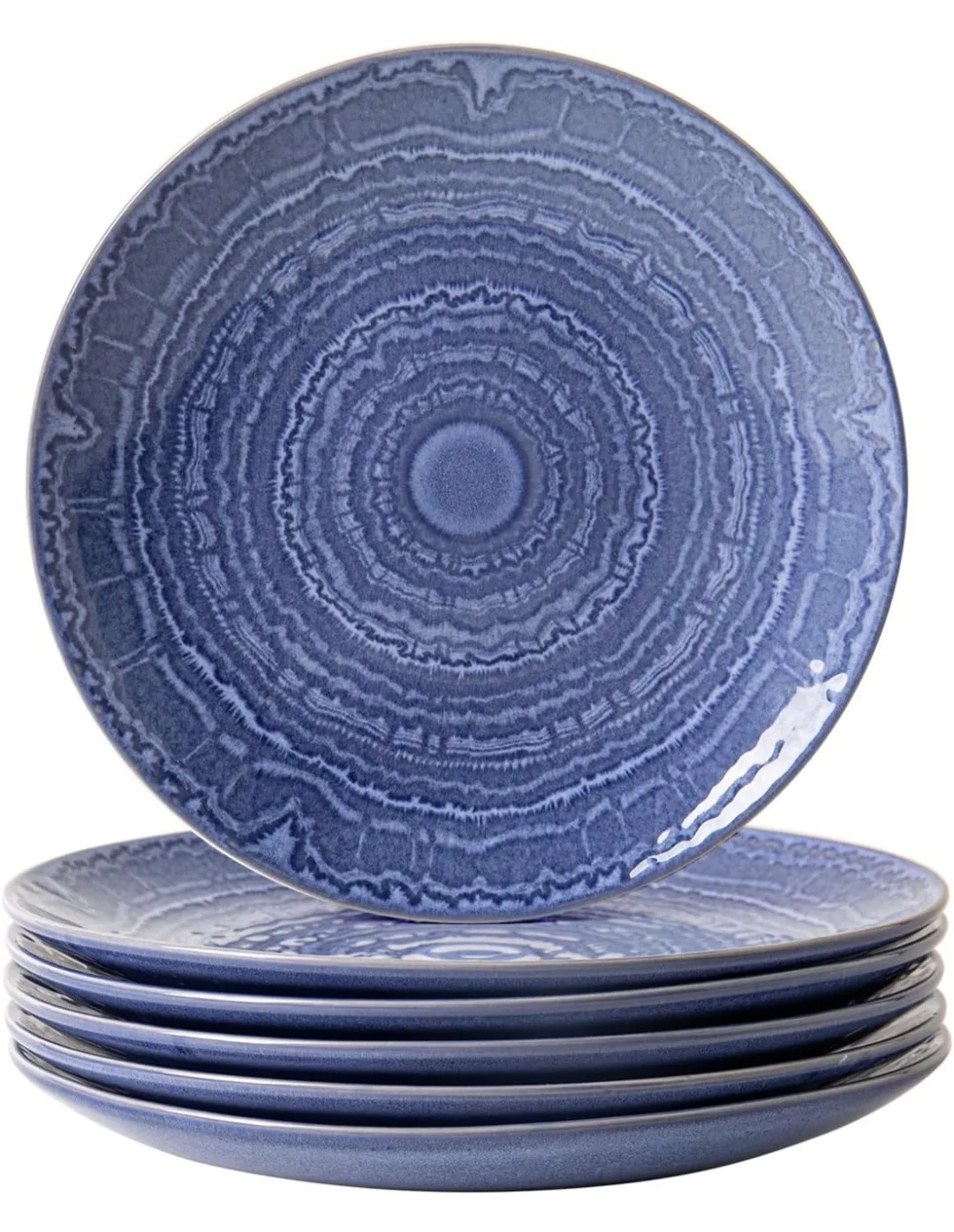 MONITO Ceramic Plates Set of 6, 8.5" Dinnerware Set thumbnail
