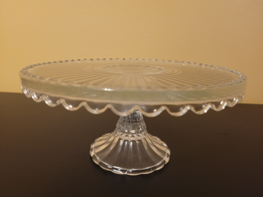 Cake Stand - Glass,  2 pieces - photo 2
