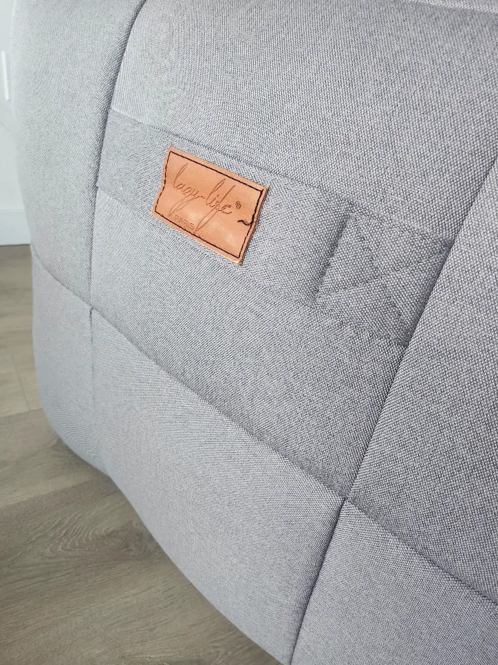 Lazy Life Paris Bean Bag Chair - Grey image indicator(4)