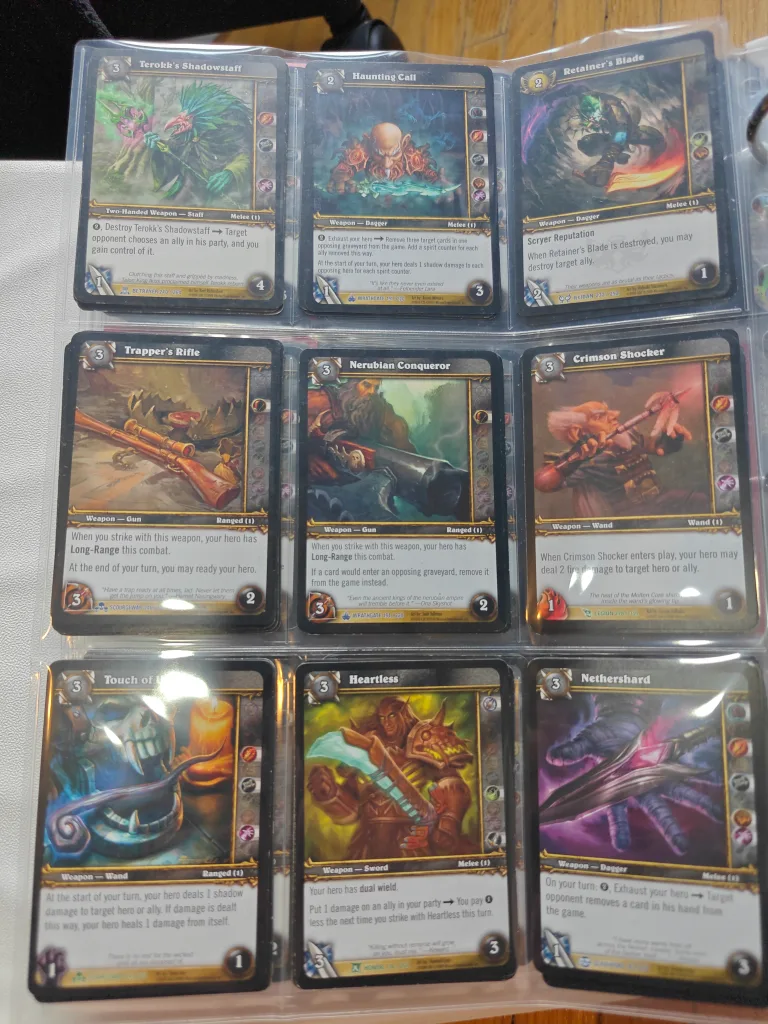 World of Warcraft TCG Cards (Weapons) image indicator(3)