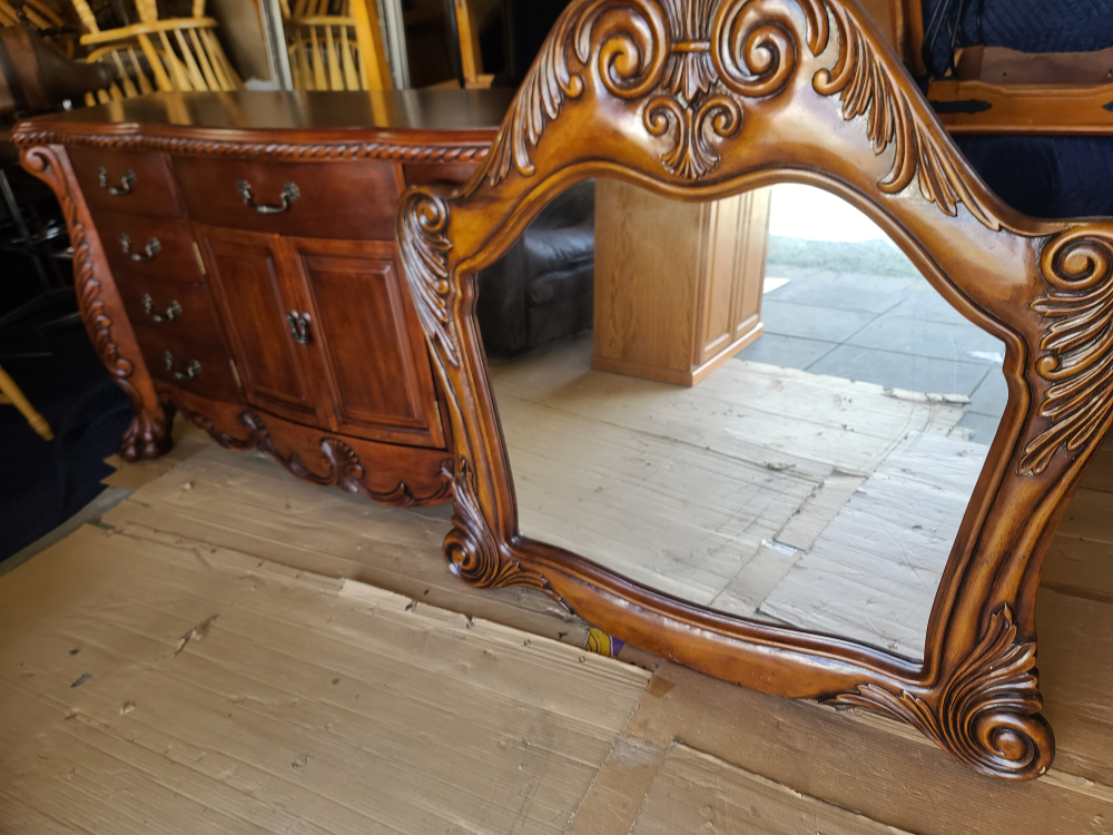 ASHLEY FURNITURE CARVED DRESSER - photo 5
