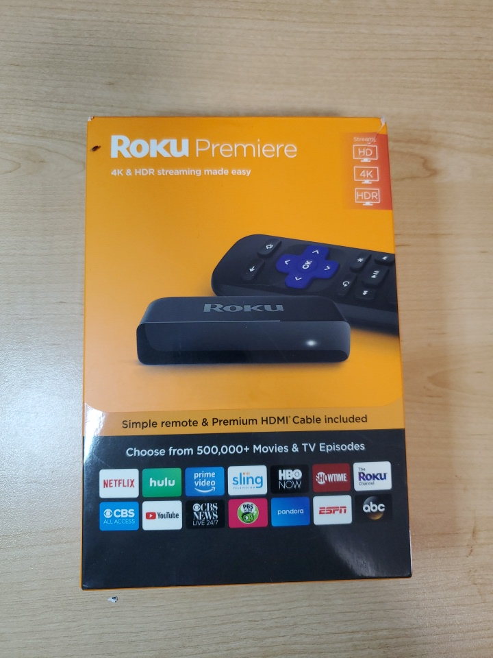 Roku Premiere 4K HDR Streaming Player