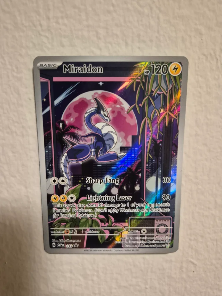 Miraidon Pokémon Card thumbnail