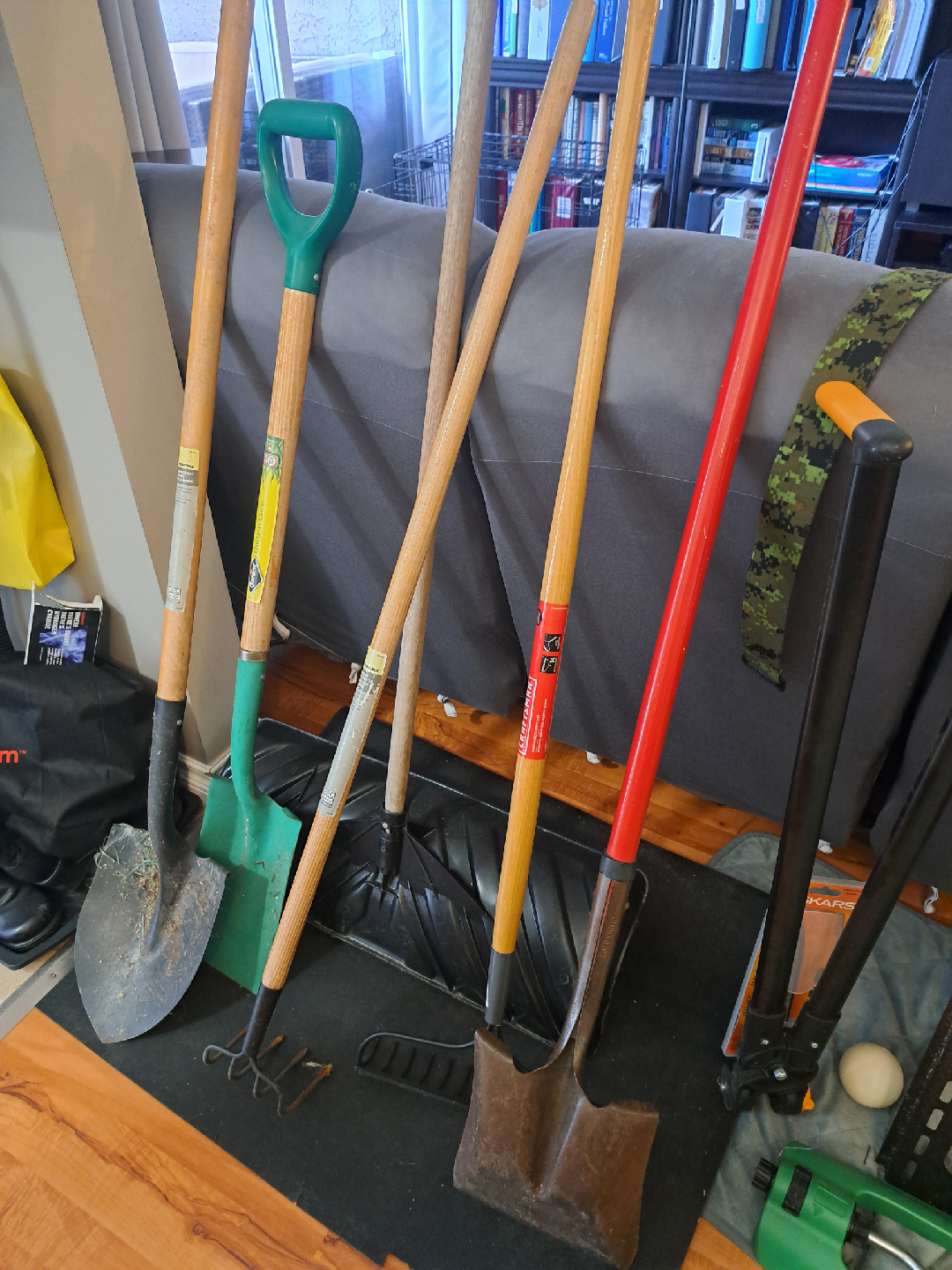 Gardening Tools - Shovels, Rake