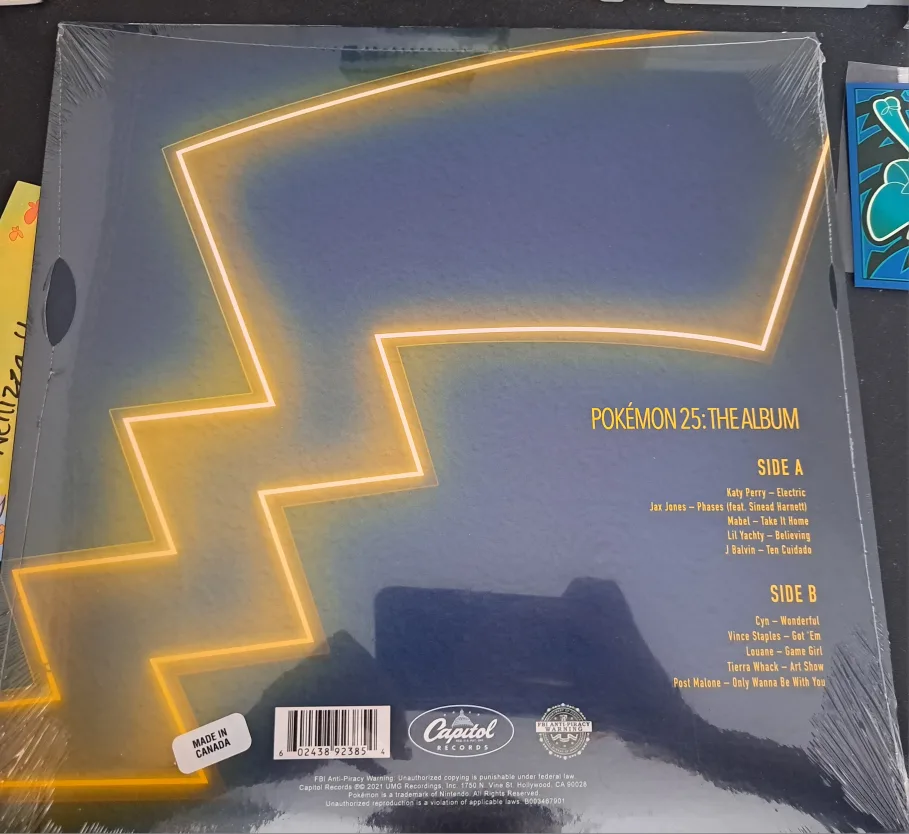 Pokemon 25 The Album vinyl record image indicator(4)