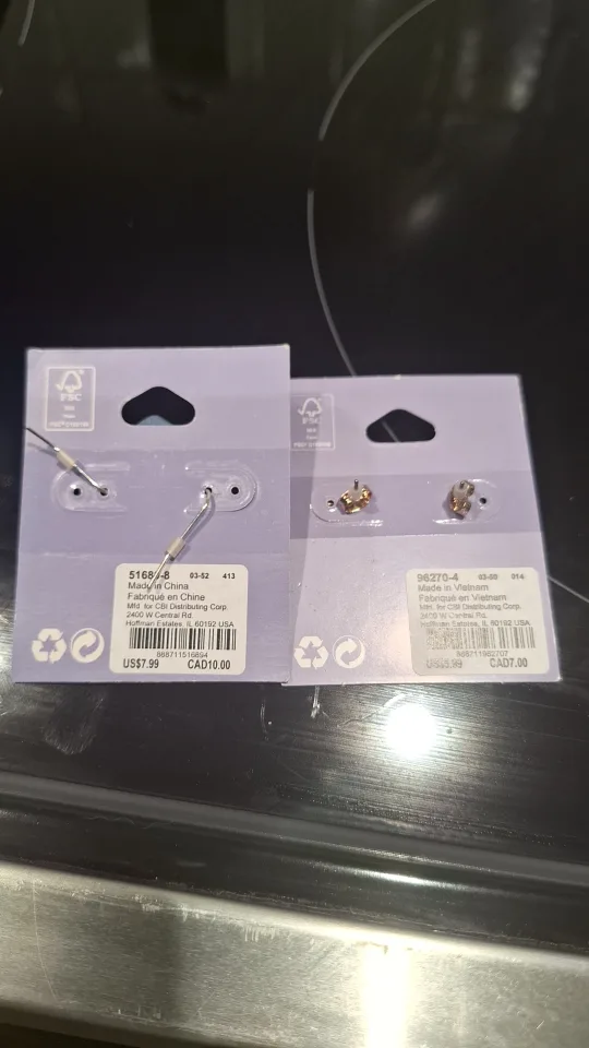 Claire's Duck and Butterfly Earrings image indicator(2)