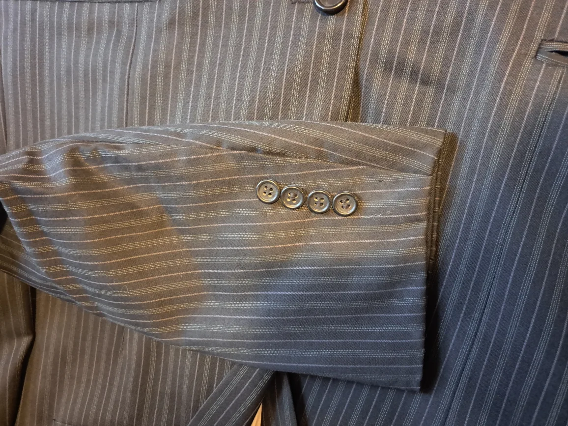 Moores Pronto Uomo Navy Suit - 38 Long, 32 Waist image indicator(8)