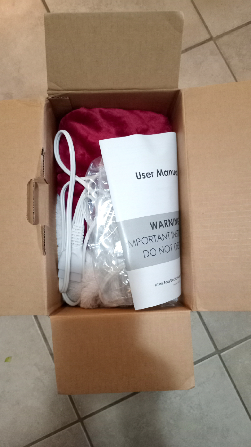 Whole Body Electric Heated Throw Blanket - New in Box!