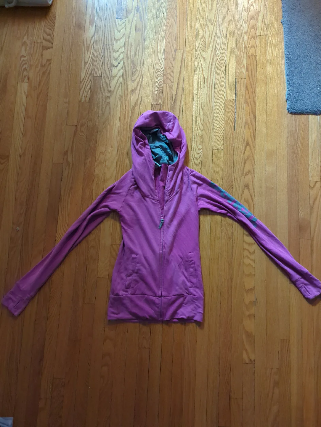 Bench Pink Zip-Up Hoodie 🥕 thumbnail