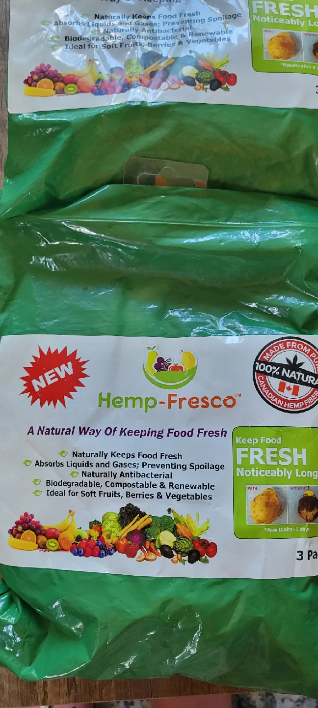 Hemp-Fresco Food Fresh Pads thumbnail
