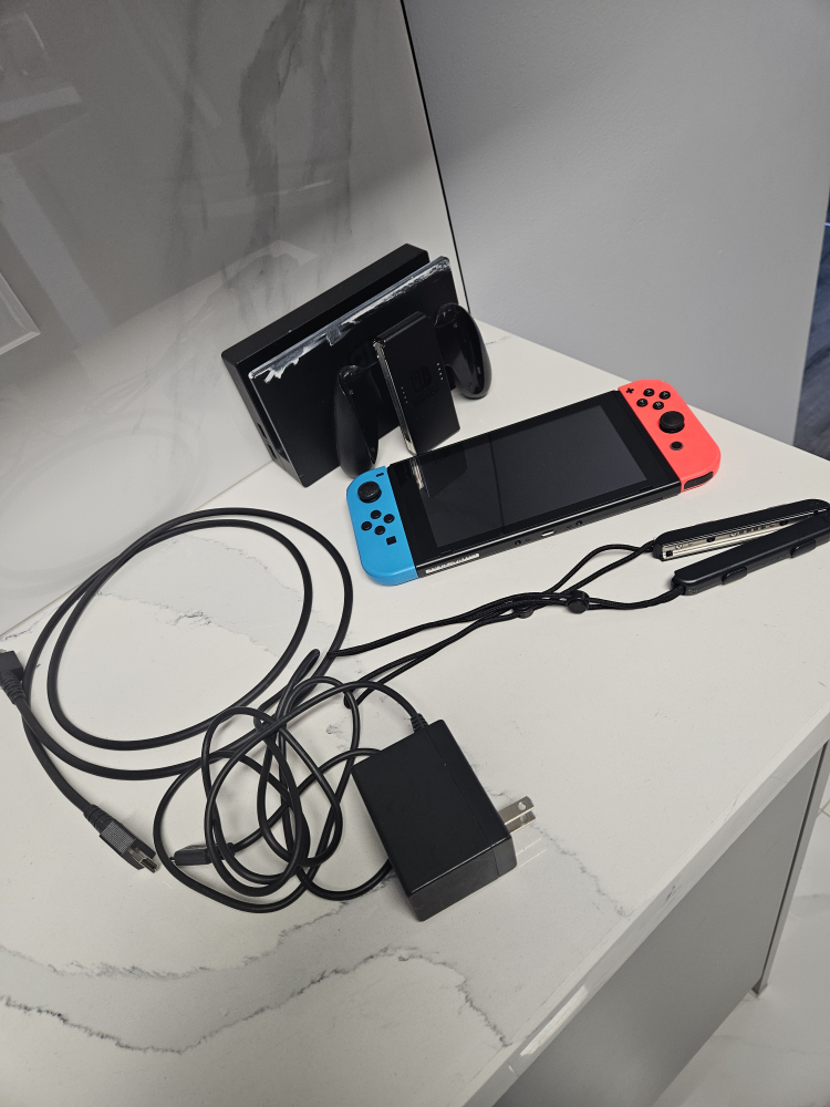 Nintendo Switch Console with Dock & Accessories