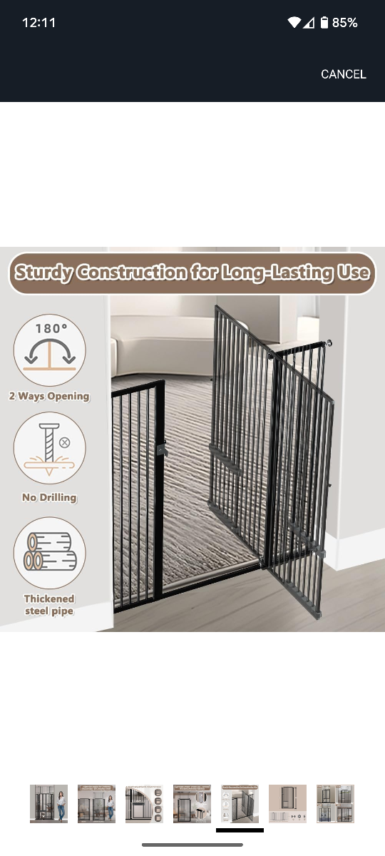 Adjustable Height Cat/Pet Gate - photo 5