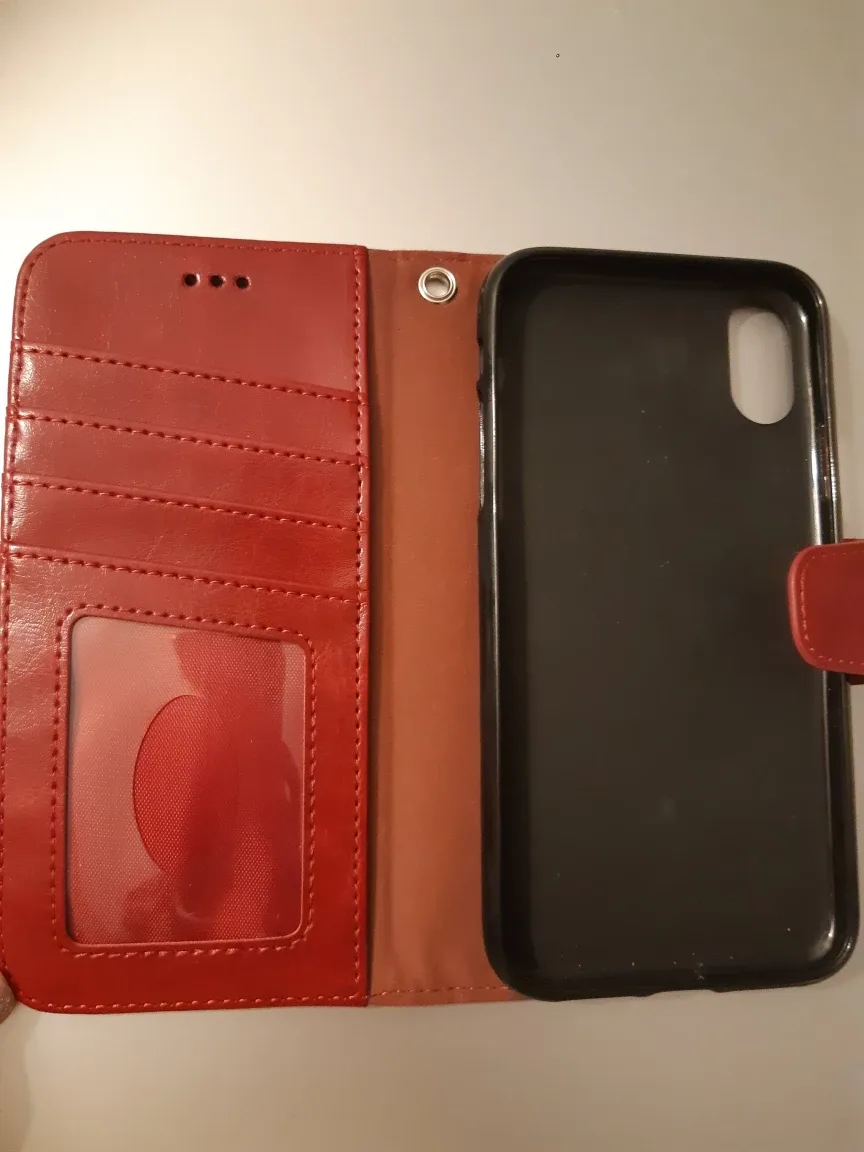 Arac Red Leather iPhone Case image indicator(2)