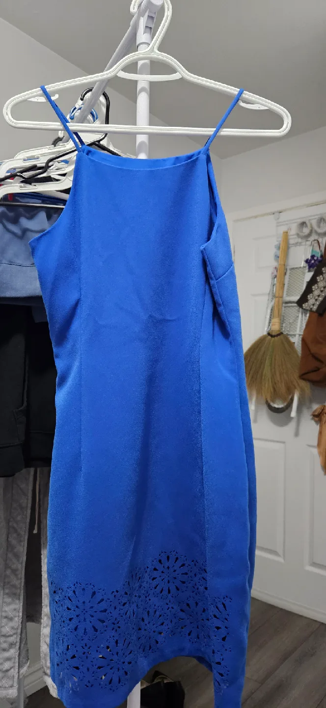 Banana Republic Mini blue dress thumbnail