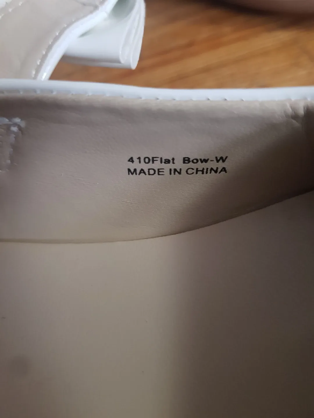 Weestep White Bow Flats - Size 11 image indicator(2)