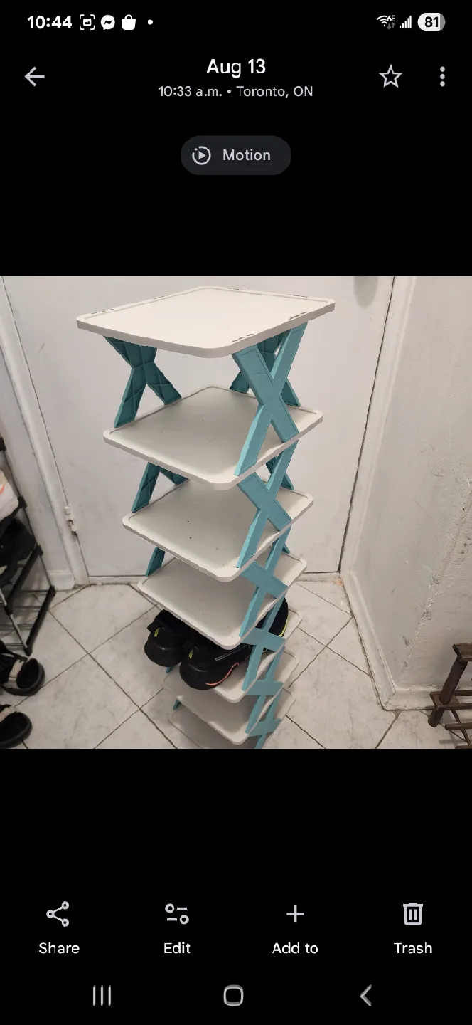 Shoe Rack - 6 Tier thumbnail
