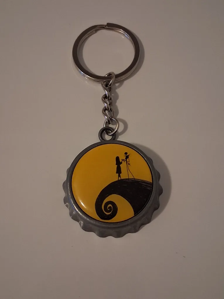 Nightmare Before Christmas bottle opener keychain thumbnail