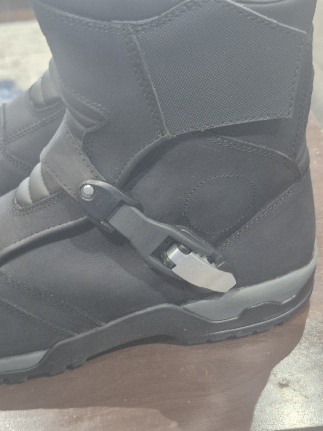 Zeta Motorcycle Riding Boots - Black - photo 2