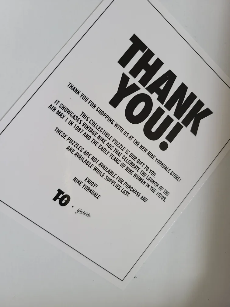 Nike Toronto Yorkdale Puzzle 1/4500 image indicator(5)