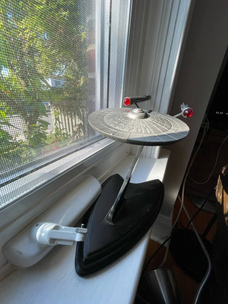 Franklin Mint Star Trek USS Enterprise NCC-1701 pewter image indicator(4)