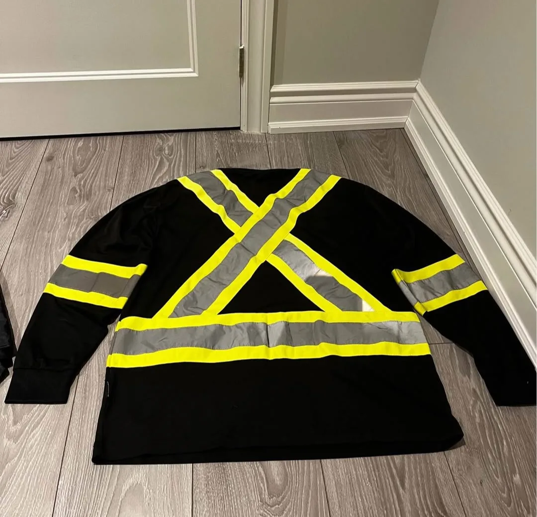 Work King Hi-Vis Safety Long Sleeve Shirt image indicator(2)