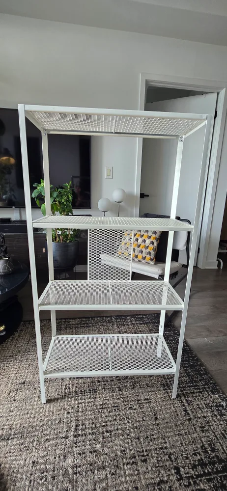 IKEA BAGGEBO White Shelf Unit thumbnail