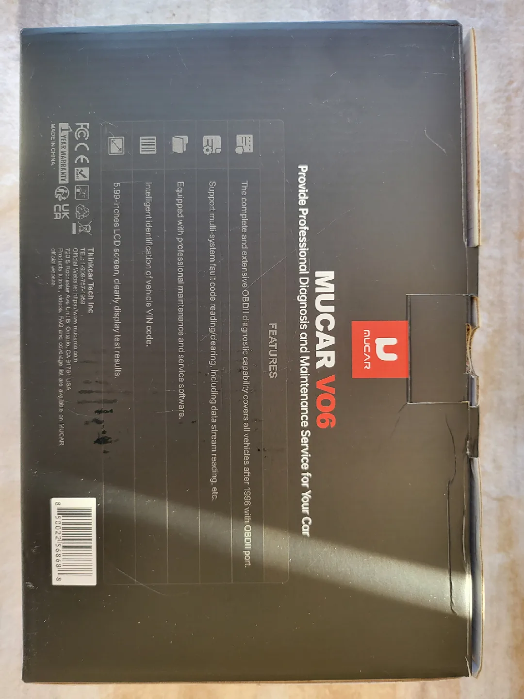 New Mucar VO6 OBD2 Scanner image indicator(2)