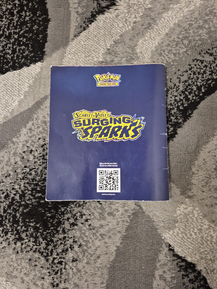 Pokemon Scarlet & Violet Surging Sparks Player's Guide - photo 2