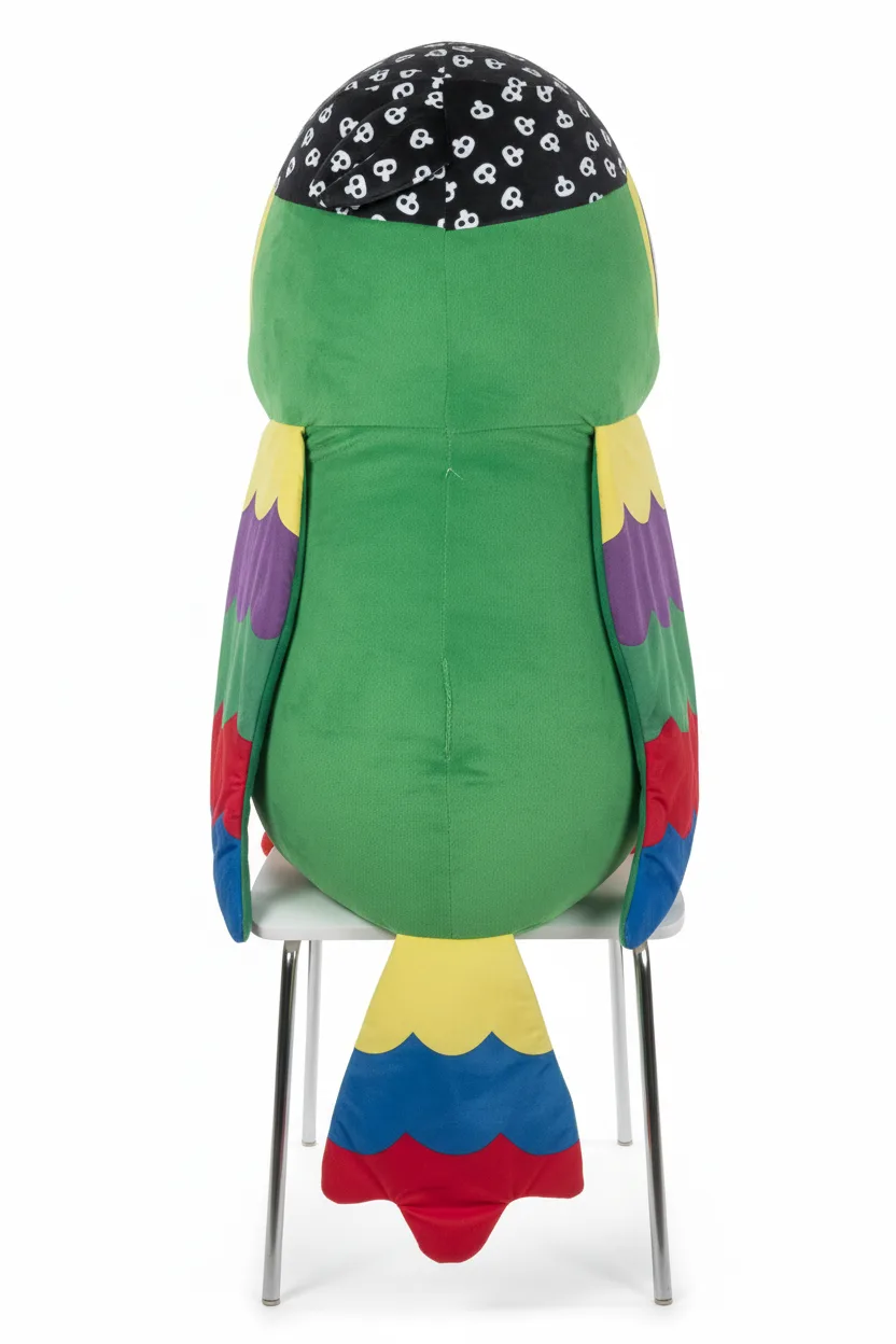 🦜 LARGE Nanco Pirate Parrot Plush – Size 30L X 18W image indicator(2)