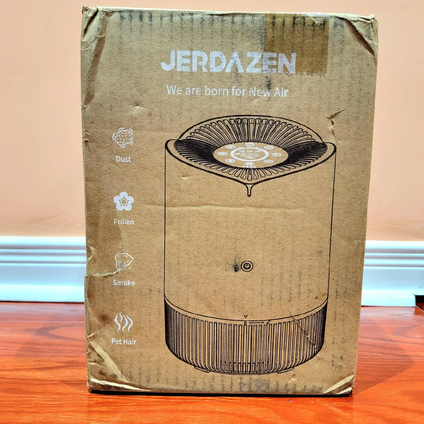 Jerdazen Air Purifier For Bedroom With HEPA Filter image indicator(2)