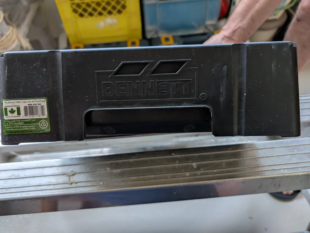 Bennett Black Plastic Paint Tray - XL Size thumbnail