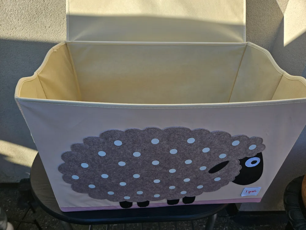 3 Sprouts Storage Box - Sheep Design thumbnail