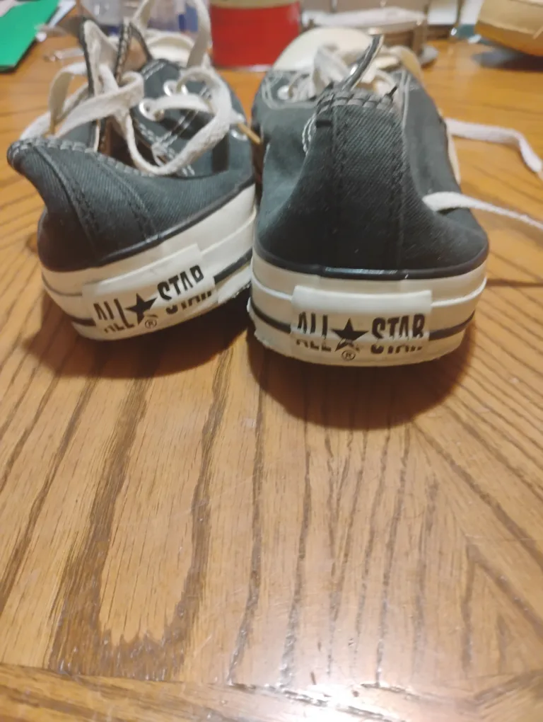 Converse All Star Black Sneakers size 7 image indicator(2)