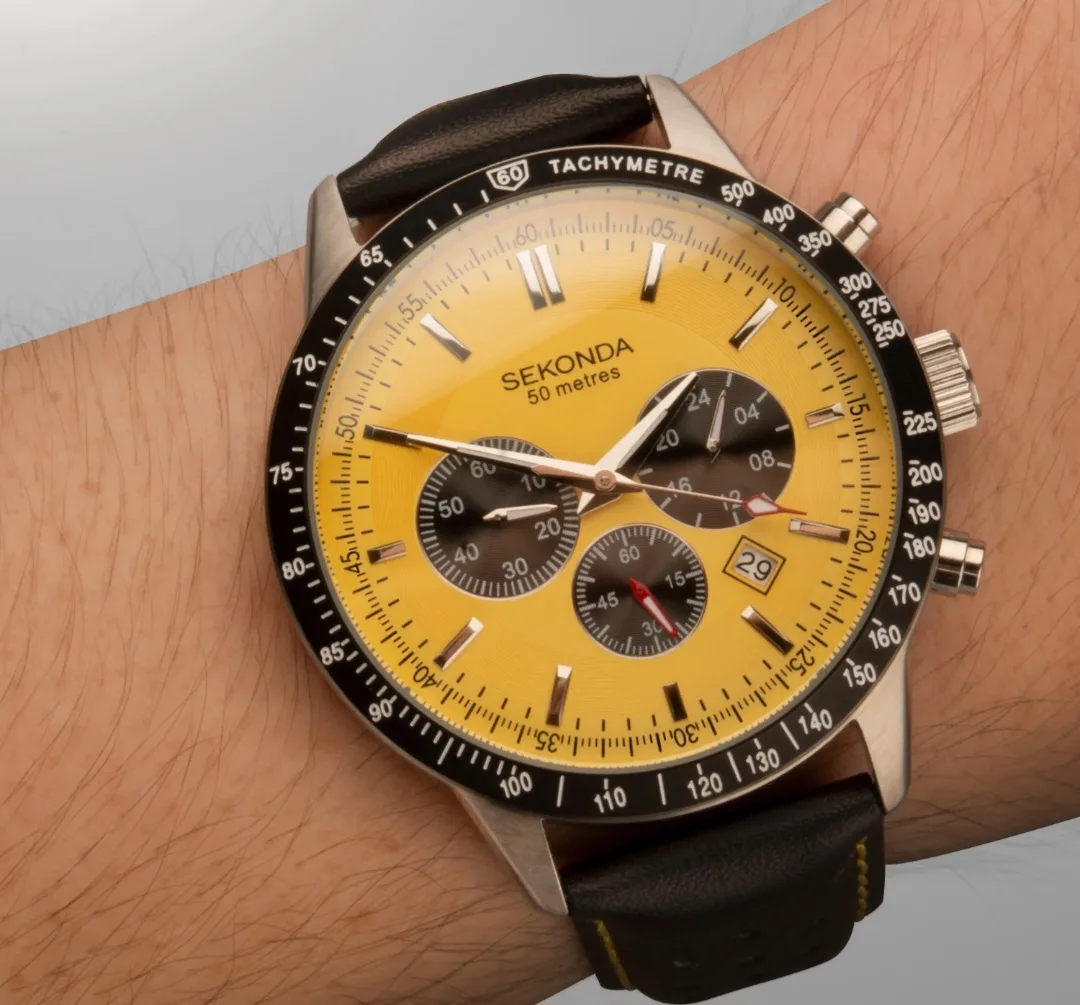 Sekonda 50 Metres Chronograph Watch image indicator(3)