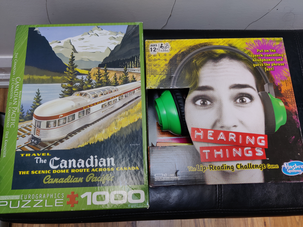 1000 Piece Puzzle & the "Hearing Things" Game