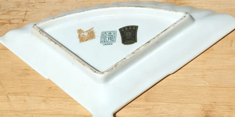 Vintage Japanese Fan Plate image indicator(2)