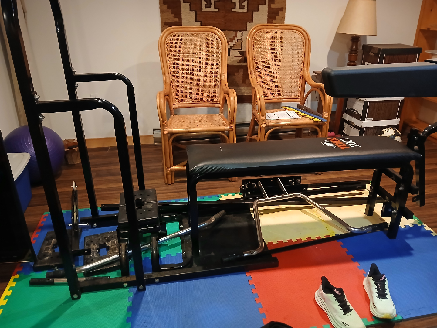 Free York 2001 Home Gym Fitness System (incomplete) - photo 2