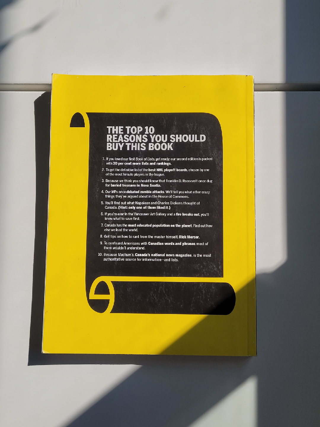 Maclean's Book of Lists Vol. 2 - photo 4