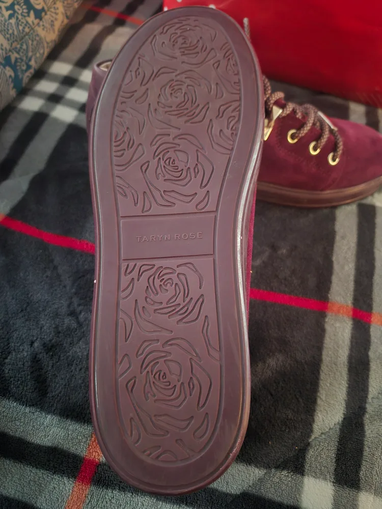 Taryn Rose Georgy Suede Sneakers image indicator(2)