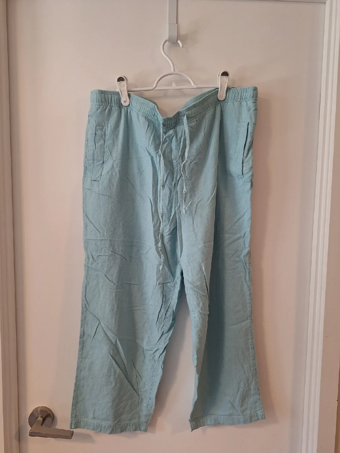 Erin London Linen Blend Pants - Size Large thumbnail