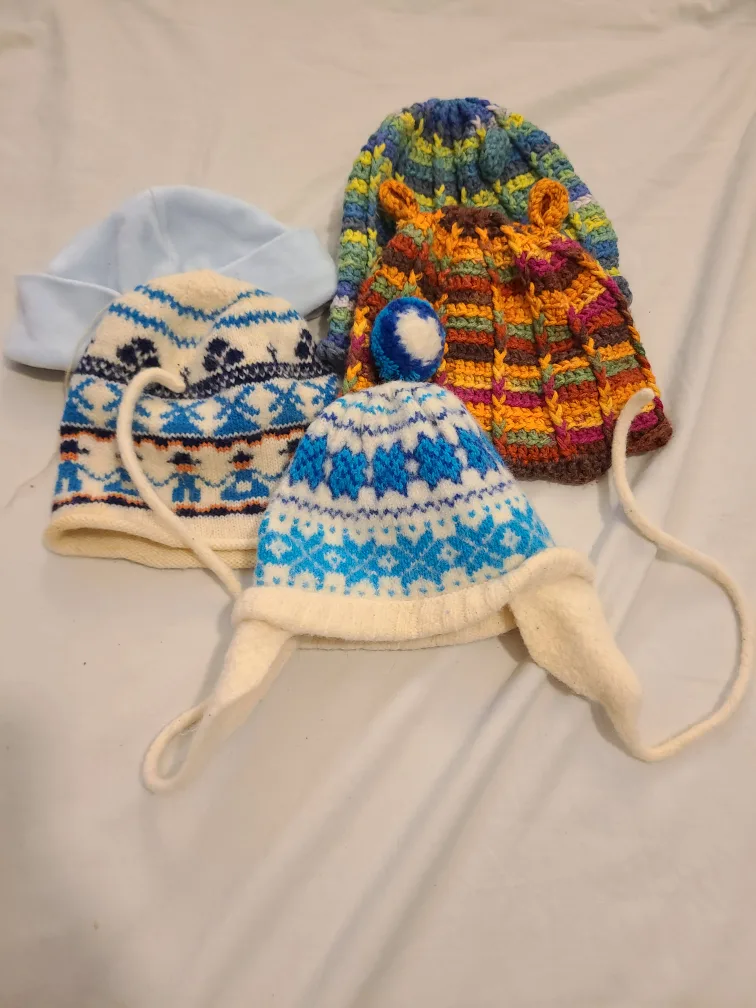 Lot of Baby Winter Hats thumbnail
