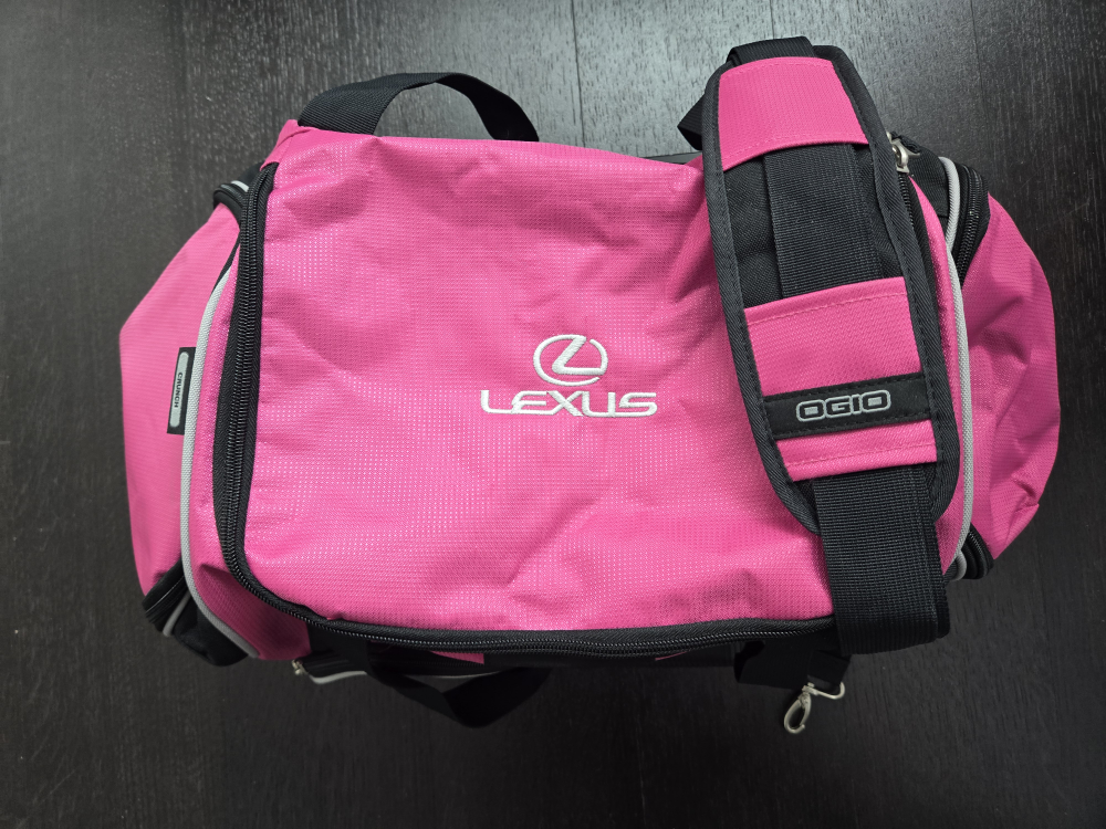 Ogio Pink & Black Duffle Bag - photo 4