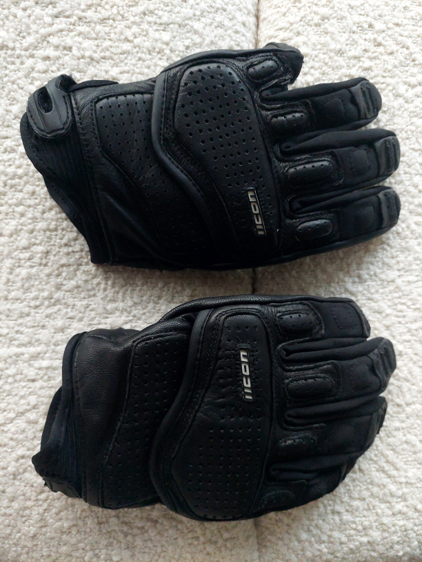 Icon Super Duty Motorcycle Gloves - 2XL