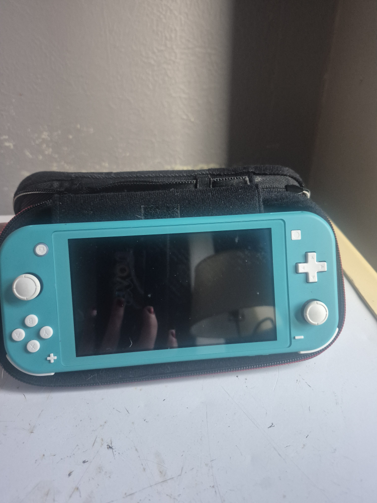 Nintendo Switch Lite Turquoise with Case - photo 2
