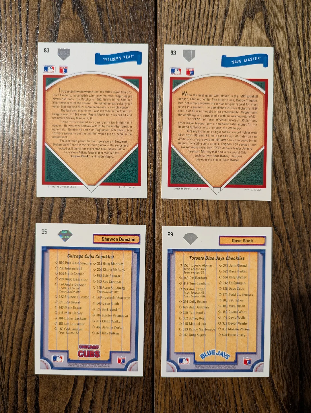 Vintage Baseball Cards '90/'91 Set image indicator(2)