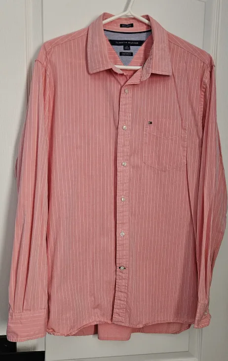 Tommy Hilfiger Men's Dress Shirt - L image indicator(2)