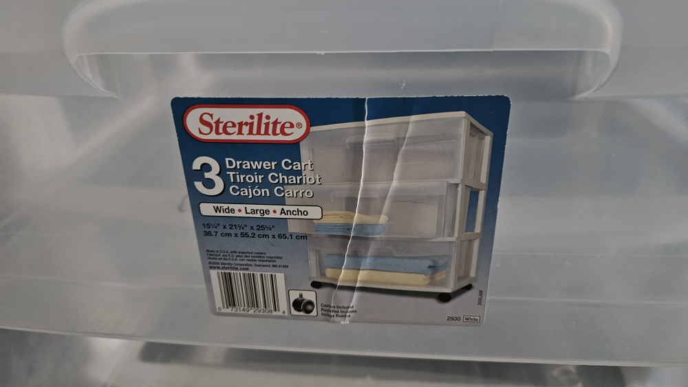 3-drawer storage - photo 3