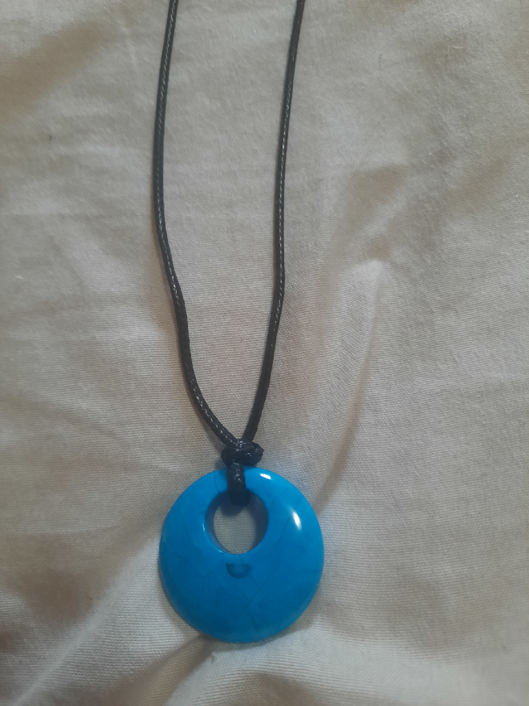 Blue Pendant Necklace pick up only - photo 2