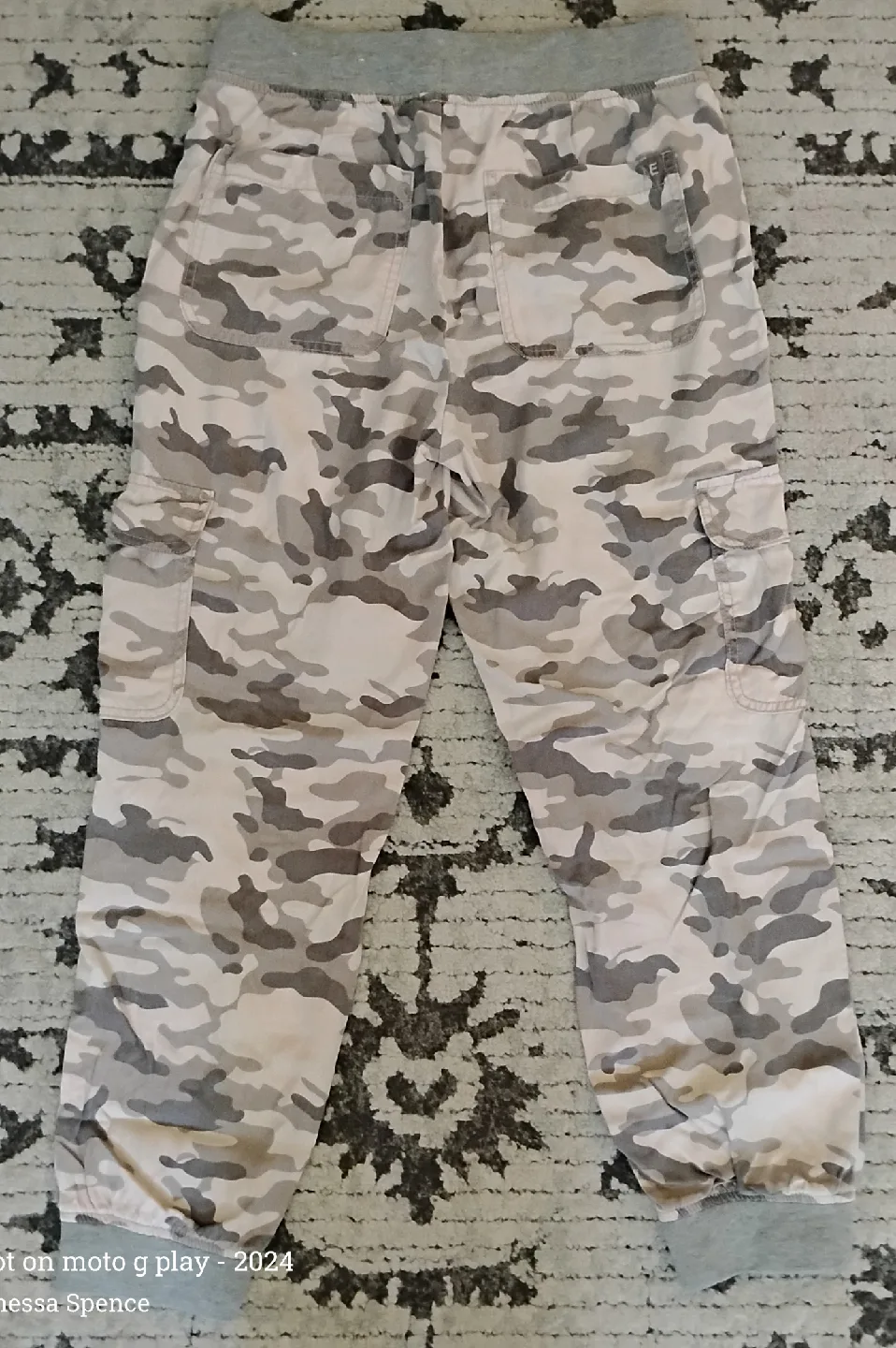 American Eagle Camo Cargo Pants - Size S image indicator(4)