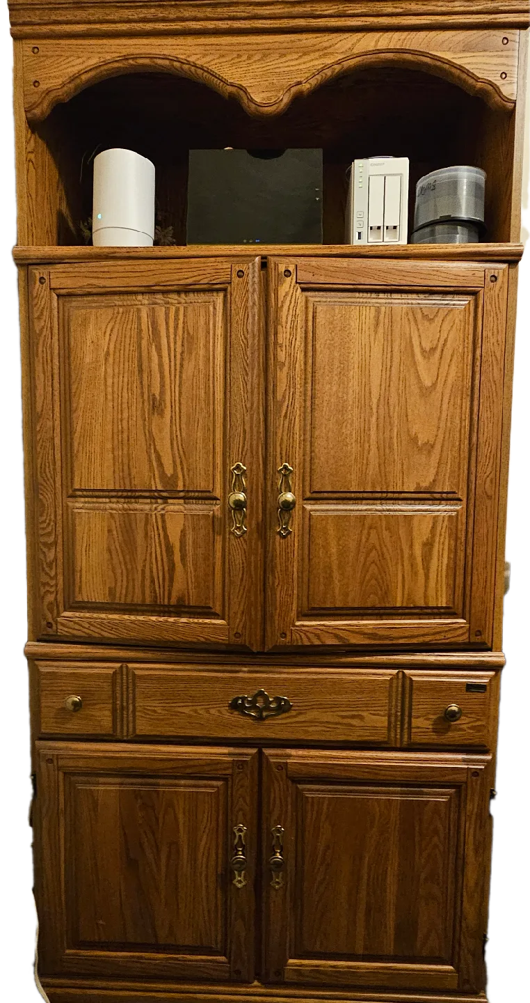 Oak Entertainment Center